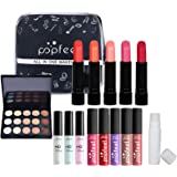 About this item 💋【PERFECT MAKEUP KIT】: This makeup kit will take you into the wonderful world of beauty. Complete girl/teen makeup, perfect gift set for holiday and Christmas gift idea for teen girls, gift for mom, gift for kids, gift for females. 💋【All-IN-ONE COMESTIC BAG 】: Combo bundle of all NEW Beauty Tools and Accessories. Contains multi-color matt eye shadow and glitter eye shadow, lip gloss, eyebrow cream, makeup pen, concealer, eye cream, etc., to meet your daily makeup needs. Natural Lipstick, Diy Cosmetics, Gloss Lipstick, Makeup Gift, Powder Makeup, Foundation Concealer