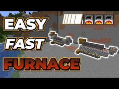 the easy fast furnace in minecraft