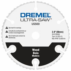 the dremel ultra saw blade for wood