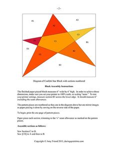 the diagram shows how to make an origami star