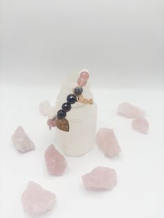 This beautiful Love Potion was created with attracting your perfect soul mate in mind. It contains 5 beautiful stones: Rose Quartz - Stone of love, the crystal emits strong vibration of unconditional love, joy, warmth and emotional healing. Expands the heart energy; Helps to heal relationship problems. Strawberry Quartz - A stone of self-love & understanding, It encourages you to be your best & most authentic self. It represents life & growth, passion & sexuality, love & affection. Garnet - The stone inspires love and devotion, balances the sex drive and alleviates emotional disharmony in the wearer. Pink Zebra Jasper - It is believed to bring stability to oneself or stability for two hearts to settle down. It’s believed to create a sense of security, stability, grounding and promotes a re Heal Relationship, Pink Zebra Jasper, Heart Energy, Healing Relationships, Crystal Guide, Thirsty Thursday, Zebra Jasper, Love Potion, Beautiful Stones