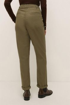 Crafted in a soft cotton, these classic chinos will never go out of style. Accented with tortoise shell buttons and complete with practical front pockets, pair with relaxed t-shirts in warmer months or layer up in lightweight knits in cooler climates. Model wears a size 10 and is 178cm. Oasis Fashion, Chino Trousers, Shell Buttons, Go Out, Tortoise Shell, Out Of Style, Tortoise, Oasis, Going Out