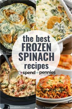 the best frozen spinach recipes