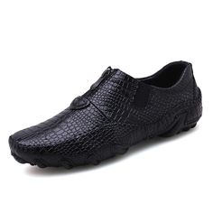 2024 Newest crocodile pattern handmade leather shoes black-6 Handmade Leather Shoes, Crocodile Pattern, Black 13, Black Leather Shoes, Brown Shoe, Black 7, Handmade Leather, Shoes Black, Leather Handmade