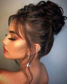 Easy Trendy Hairstyles, Prom Hairstyles Updos, Prom Hairstyles For Short Hair, Prom Hairstyles For Long Hair, Hair Prom, Updos For Medium Length Hair, Short Wedding Hair