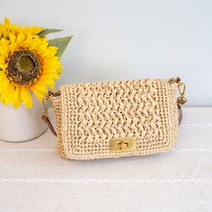 IN STOCK FAST SHIPPING FROM LOS ANGELES Minimalistic women's crossbody bag. Perfect for summer! Material: Straw + PU Leather Size approximately 7.5"H x 12"W x 1"D Inside pocket Designer Style ID: 8722 Crossbody Leather and Straw Bag, Summer Bag, ins Style Purse Summer Beige Crossbody Satchel, Beige Crossbody Satchel For Summer, Natural Crochet Crossbody Bag For Spring, Summer Satchel With Adjustable Strap And Pouch Shape, Summer Satchel Pouch With Adjustable Strap, Summer Pouch Satchel With Adjustable Strap, Summer Crossbody Straw Bag, Versatile Summer Crossbody Shoulder Bag, Versatile Summer Crossbody Bag