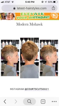 Boy Mow Hawk, Boys Baseball Haircut Trendy, Boys Short Mullet Haircut, Faux Mullet Boys, Euro Hawk Haircut Boys, Toddler Boy Haircut Faux Hawk, Fohawk Haircut Fade Kids, Toddler Boy Haircut Mohawk, Boy Baseball Haircut