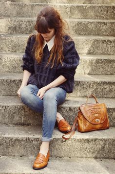 Estilo Hipster, Paris Mode, Casual Styles, Street Look, Moda Vintage, Look Vintage, Fashion Mode