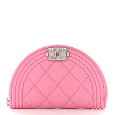 This is an authentic CHANEL Caviar Quilted Boy Zipped Coin Purse in Light Pink. This stylish wallet is crafted of luxurious diamond quilted caviar leather in pink with a framed quilting trim.The chic cardholder has a silver boy CC push-lock detail and zip-around closure which opens to a partitioned matching fabric interior. Pink Chanel, Chanel Caviar, Chanel Wallet, Diamond Quilt, The Chic, Light Pink, Coin Purse, Quilting, Card Holder