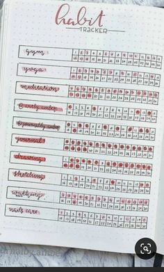 April Habit Tracker, Bullet Journal Work, Goals Bullet Journal, Bullet Journal Ideas Templates, Journal Inspiration Writing, Habit Tracker Bullet Journal, Creating A Bullet Journal, Bullet Journal Mood Tracker Ideas, Bullet Journal Paper