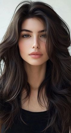 Long Hairstyles For Round Faces, Bangs Inspo, Facial Structure, Long Haircut, Long Haircuts, Long Face Hairstyles, Long Hairstyle, Try On Hairstyles, High Fashion Looks