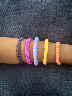 These fun, colorful bracelets are made by two creative kids who love making cool stuff. 👧👦 What you get: 🎨 Unique, handmade bracelet 🌟 Bright colors and fun patterns 🧵 Stretchy and comfy to wear 😊 Great for kids and grown-ups who feel young! Colors:  Pick up to 3 colors for free and one of the designs - Regular, French braid or Inverted Fishtail 🎨 Want something special? Email us for custom designs! These aren't just bracelets - they're little works of art made with love. 💖 Perfect for gifts or just to make yourself smile! 😃 Questions? Just ask! We're happy to help. 📩 Playful Multicolor Craft Supplies For Party Favors, Playful Pink Crafts, Playful Colorful Beaded Friendship Bracelets, Fun Multicolor Bracelet Wristband, Rainbow Plastic Friendship Bracelets, Colorful Plastic Friendship Bracelets, Fun Multicolor Friendship Wristband, Playful Multicolor Craft Supplies For Gift Making, Handmade Fun Craft Supplies For Party Favors