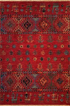 tibet rug company tribal nomad red rug Blue And Green Living Room, Arab Aesthetic, Tibetan Rugs, Classic Rug, Green Living Room, Southwestern Area Rugs, Design Theory, Sundance Catalog, St Albans