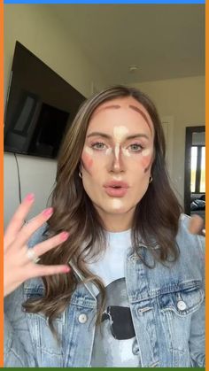 Makeup for beginners. Learn the basics of applying contour, highlight,... | TikTok Contour Kit For Beginners, How To Do Makeup For Beginners Tutorials, How To Contour To Make Face Fuller, How To Makeup Yourself, How To Do Full Face Makeup Step By Step, Contour Tutorial For Beginners, How To Do Full Face Makeup, Contouring For Beginners Over 40, Natural Looking Makeup Tutorial