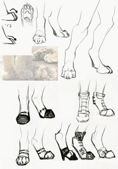 some feet and ankles are shown in this drawing lesson, which shows how to draw the legs