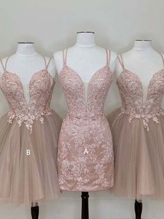 Cute tulle pink lace short prom dress, cute lace homecoming dress,PD22660 on Storenvy Prom Dress Cute, Pink Lace Shorts, Tulle Pink, School Event Dress, Hoco Dress, Pink Homecoming Dress, Make Your Own Dress, Lace Homecoming Dresses, Short Prom Dress