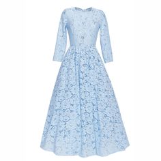 Light Blue Lace Dress, Elegant Evening Dress, Women Lace Dress, Shorts Skirt, Lace Fabrics, Long Sleeve Evening Dresses, Evening Dresses Elegant