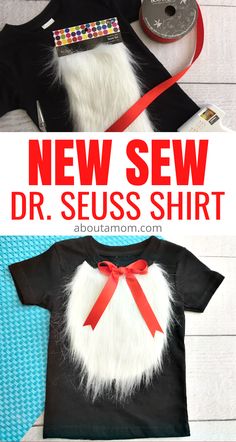 the new sew dr seuss shirt is made from an old t - shirt