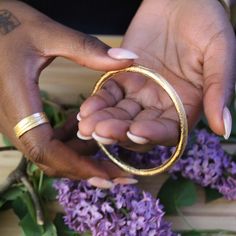 A fully rounded bangle has arrived to the site! I've been really trying to find a way to make a nice substantial bangle and I think this is it! This bangle is named after my paternal aunt, the oldest of my father's siblings, who happened to transition a few years back on my birthday. She was a stern woman who played no games, but I think that's what being the oldest does to some people, right? My Aunt Margie wasn't big on lots of jewelry, but I think she would approve of these bangles, as they a Hand Forged Bangle For Wedding, Everyday Engraved Bangle Cuff Bracelet, Hammered Bangle Cuff Bracelet For Anniversary, Heirloom Adjustable Cuff Bangle Bracelet, Brass Bangle Bracelet For Everyday Wear, Hand Forged Adjustable Round Bangle, Adjustable Hand Forged Bangle, Hand Forged Round Bracelets As Gift, Adjustable Hand Forged Round Bangle