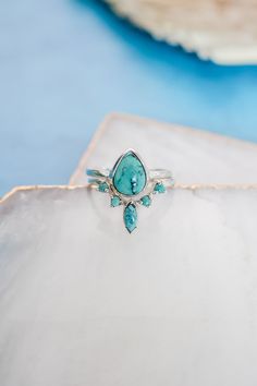 Multi Stone Rings, Turquoise Multi-stone Round Jewelry, Ring Sets For Women, Adjustable Multi-stone Turquoise Ring, Elegant Multi-stone Turquoise Gemstones, Elegant Multi-stone Turquoise Ring In Sterling Silver, Adjustable Multi-stone Silver Turquoise Ring, Black Tourmaline Ring, Antler Ring