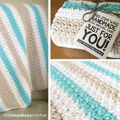 crochet baby blanket with instructions to make it look like you're sleeping