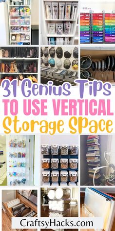 the ultimate guide to organizing storage space in your home or office - craftsy hacks com