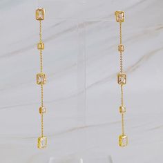 These Five Stones Dangle Drop Earrings are exquisitely designed with sparkly jewel stones. The stones are set in a delicate bezel that hangs on a dainty chain, delivering a subtle but dramatic statement. Great for any look, these earrings are sure to draw compliments.18k gold plated brass, cubic zirconia4 inch dropLead and Nickel freeMade In: ChinaMaterial Composition: 18k gold plated brass, cubic zirconia Jewel Stones, Coconut Wax Candles, Womens Watches Luxury, Dainty Chain, Western Boho, Crystal Drop Earrings, Anklet Jewelry, Pink Crystal, Ring Earrings