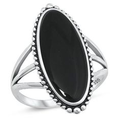 Black Simulated Agate Cocktail Ring .925 Sterling Silver Band Cubic Zirconia Jewelry Female Size 6 All our silver jewelry is crafted from .925 silver also commonly referred to as sterling silver. Sterling silver is the standard for beautiful high-quality silver jewelry and cannot be replicated by lower priced silver plated jewelry. It is 92.5% pure silver, mixed with alloys to add strength and durability to stand the test of time. Keep your fine jewelry shiny and elegant by storing it properly. Jewelry needs to be stored in a dry area, preferably away from air in a jewelry box or plastic bag. Avoid exposure to harsh chemicals. Use a polishing cloth to remove tarnish build-up over time. Age Group: adult. Cubic Zirconia Jewelry, Lab Grown Diamonds Engagement, Silver Gemstone Jewelry, Silver Plated Jewelry, White Jewelry, Sterling Silver Bands, Bling Jewelry, Selling Jewelry, Wedding Rings For Women