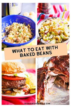 what to eat with baked beans and other foods that you can make in the microwave