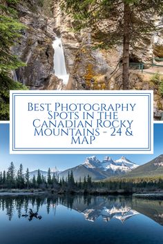 the best photography spots in the canadian rocky mountains and lakes