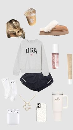 Lululemon Outfit Fashion, Cute Easy Outfits For School, Everyday School Outfits, Comfy School Outfits, Trending Aesthetic