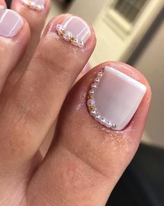 Acrylic Toe Nails, Pretty Toe Nails, Short Acrylic Nails Designs, Square Acrylic Nails