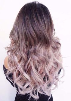 Ombre On Light Brown Hair, Pastel Balayage, Fashion Hair Color, Purple Hair Color Ombre, Balayage Straight, Purple Ombre Hair, Ombré Hair, Hair Color Purple, Cool Colors