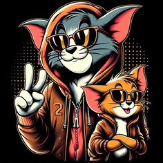 Tom And Jerry Logo Design, Cool Cartoon Drawings, Cartoon Logo Design, Tupac Wallpaper, Tshirt Artwork, Dope Wallpaper Iphone, Tupac Pictures, Tom Y Jerry, Guitar Photos