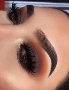 2016 Makeup Looks, October Makeup Looks, Fiesta Makeup, Pumpkin Spice Makeup, Machiaj Smokey Eyes, Fall Eyeshadow Looks, Make Your Eyes Pop, Mekap Mata