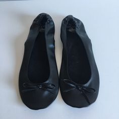 Unworn Pair Of Dr. Scholl's Fast Flats In Black Size 9-10. Does Not Come With Case Black Ballet Flats For Spring, Spring Black Ballet Flats, Black Ballet Flats With Round Toe For Spring, Spring Black Ballet Flats With Round Toe, Black Slip-on Ballet Flats For Fall, Spring Black Synthetic Ballet Flats, Black Synthetic Ballet Flats With Flat Heel, Black Leather Ballet Flats For Spring, Spring Black Leather Ballet Flats