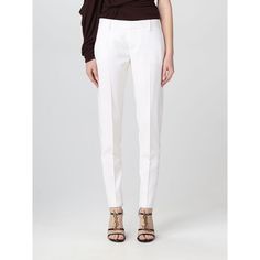 Spring/Summer 2023 Saint Laurent Pants Woman White Size Type: It Sku: Gig-516111y513w ~ 9935 Welcome To The Official Luosophy Poshmark Closet! Luosophy Is A Luxury Brand Reselling Company Founded In San Diego, Ca From 2016. All Our Products Are Imported From Italy And Sold In The Usa. We Do Our Best To Provide High Fashion, Luxury Items At Affordable Prices. We Guarantee All Our Products Are 100% Authentic. Shop With Us And You Will Forget About Shopping At Department Or Brand Name Stores. Our P Ankle-length Elastane Dress Pants For Summer, Summer Ankle-length Elastane Dress Pants, Classic Spring Elastane Pants, Classic Elastane Pants For Spring, White Formal Elastane Pants, White Elastane Pants For Formal Occasions, White Slim Fit Trousers, Elegant White Slim Fit Bottoms, White Slim Fit Pants With Straight Hem