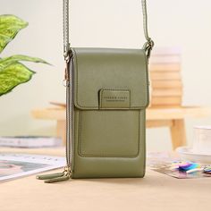 Shape: SquarePlace Of Origin: GUANG DONG ProvinceHandbags Type: Shoulder BagsTypes of bags: Shoulder Crossbody BagsOrigin: CN(Origin)Main Material: PUClosure Type: zipperHardness: SoftExterior: NONEStyle: CasualModel Number: bolsa femininaLining Material: PolyesterOccasion: VersatileGender: WOMENPattern Type: SolidNumber of Handles/Straps: SingleInterior: Interior Slot PocketInterior: Cell Phone PocketInterior: Interior Zipper PocketInterior: Interior Key Chain HolderInterior: Interior Compartme Card Holder Purse, Cell Phone Purse, Crossbody Bag Women, Phone Purse, Leather Wallets, Mobile Phone Bag, Handbag Straps, Leather Crossbody Purse, Types Of Bag