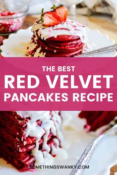 the best red velvet pancakes recipe