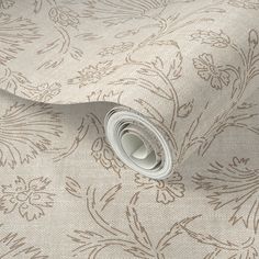 a close up view of a wallpaper with an intricate design on the fabric,