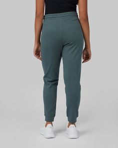 53% Cotton, 47% Polyester Regular-Fit 28” Inseam (Size Small) Side Pockets Ankle Cuffs Elastic Waistband w/ Drawstring Item# LCV15 Imported Check out below video to learn more about the Women's Comfort Tech Jogger Relaxed Fit Solid Bottoms In Recycled Polyester, Go-dry Joggers For Loungewear, Casual Workout Bottoms In Recycled Polyester, Relaxed Fit Bottoms In Recycled Polyester, Yoga Joggers With Moisture-wicking Fabric, Green Joggers With Ribbed Waistband For Sports, Fitted Sports Joggers, Go-dry Joggers For Workout, Elastane Activewear With Comfort Waistband And Relaxed Fit