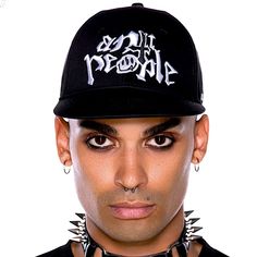 Brand New & Still In Original Packaging. Killstar Black Unisex Baseball Cap Style Hat. Features “Anti People” On The Front, “Killstar” On The Side, & “People= No Thanks” On The Back All Embroidered In White Lettering. Adjustable. 100% Cotton. See Pictures For Details. Tags: Gothic Goth Antisocial Trucker Hat Black Snapback Hat For Summer Festival, Trendy Short Brim Baseball Cap For Streetwear, Trendy Snapback Hat For Streetwear With Short Brim, Trendy Snapback Hat With Short Brim For Streetwear, Punk Style Hat For Streetwear, One Size Fits Most, Black Casual Snapback Hat For Festival, Casual Black Snapback Hat For Festival, Punk Style Hat For Streetwear, Black Snapback Cap For Festival