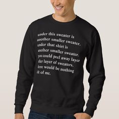 all that ive got sweater | Zazzle.com Small Sweater, Custom Holiday Card, Custom Accessories, Keep It Cleaner, Sweater Shirt, Long Sleeve Tshirt Men, Shop Now, Created By, Stars