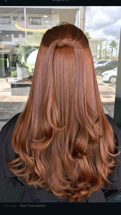 Auburn On Brown Hair, Hair Color Honey Brown Caramel, Ginger Chocolate Hair, Light Brownish Red Hair, Cooper Brown Hair Colour, Copper Brown Hair With Highlights, Hair Copper Brown, Ginger Brown Hair Color, Brown Copper Hair