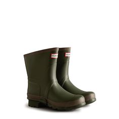 Women's Short Gardener Rain Boots – Hunter Boots Gardening Boots, Green Hunter Boots, Rain Boots Hunter, Womens Hunter Boots, Women's Rain Boots, Mom Uniform, Garden Boots, Short Rain Boots, Womens Rain Boots