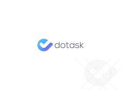 the logo for dotask, an appliance that allows users to use their phone