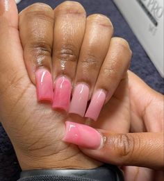 Acrylic Toe Nails, Hard Nails, Diy Acrylic Nails, Colored Acrylic Nails, Girly Acrylic Nails, Work Nails, French Acrylic Nails, Dope Nail Designs, Short Square Acrylic Nails