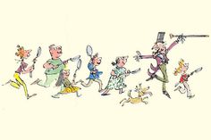 Quentin Blake Wallpaper, Factory Illustration, Wonka Party, Willy Wonka Party, Terry Pratchett Discworld, Illustration Pencil