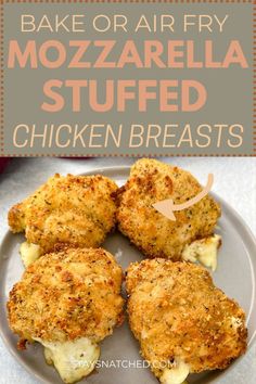 Stuffed Chicken No Cream Cheese, Chicken Recipes Mozzarella, Crazy Chicken Recipes, Easy Mozzarella Chicken, Baked Chicken And Mozzarella Recipes, Baked Chicken With Mozzarella Cheese, Chicken Stuffed Mozzarella Recipes, Stuffed Chicken Recipes Air Fryer, Mozzarella And Chicken Recipes