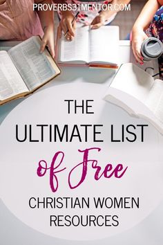 the ultimate list of free christian women resources